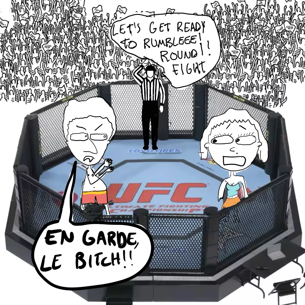 en garde